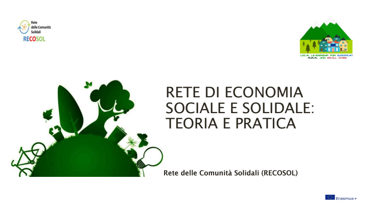 Italiano – Rete di economia sociale e solidale: Teoria e pratica